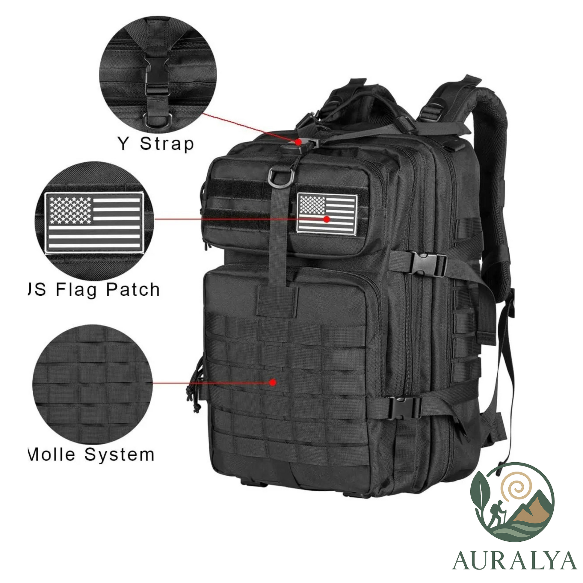 Sac à dos militaire 50 L