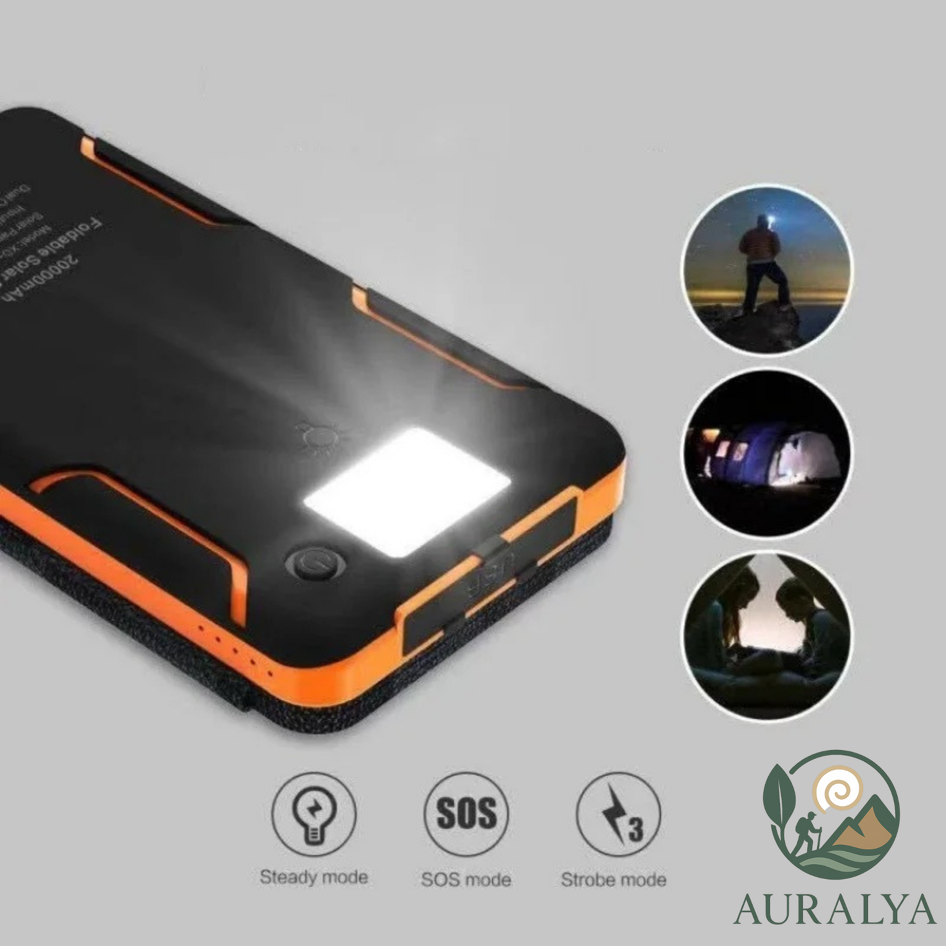 Powerbank Solaire 50000mAh