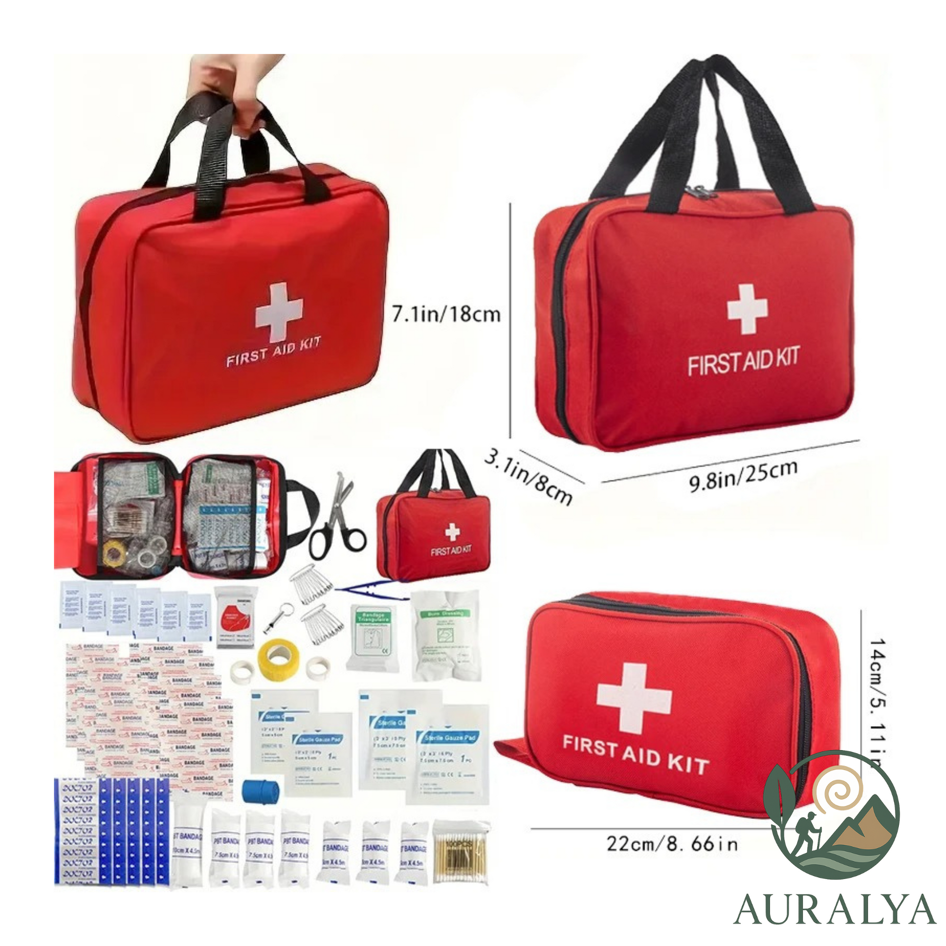 Trousse de secours compact - 21 pièces
