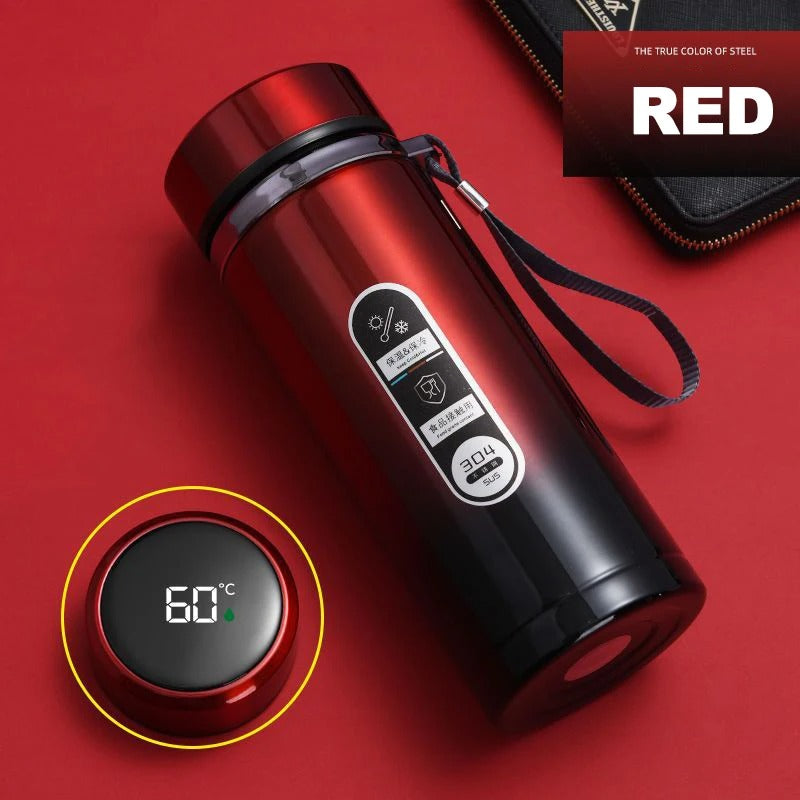 Gourde Isotherme avec Affichage LED