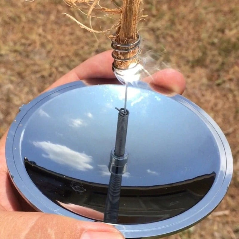 Allume‑feu miroir