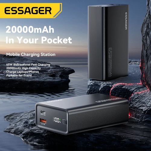 Batterie externe 20 000mAh – 65W charge rapide