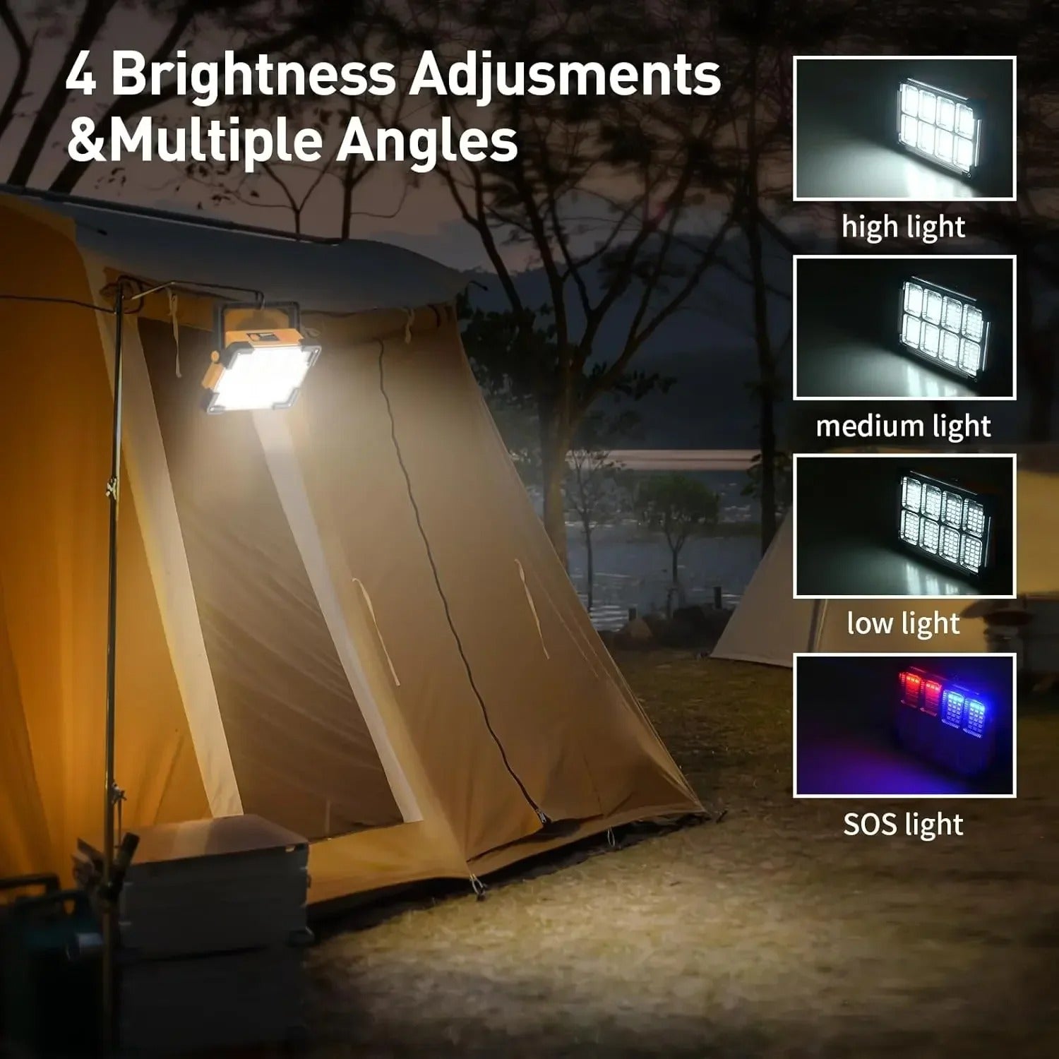 Lampe solaire portable / Powerbank