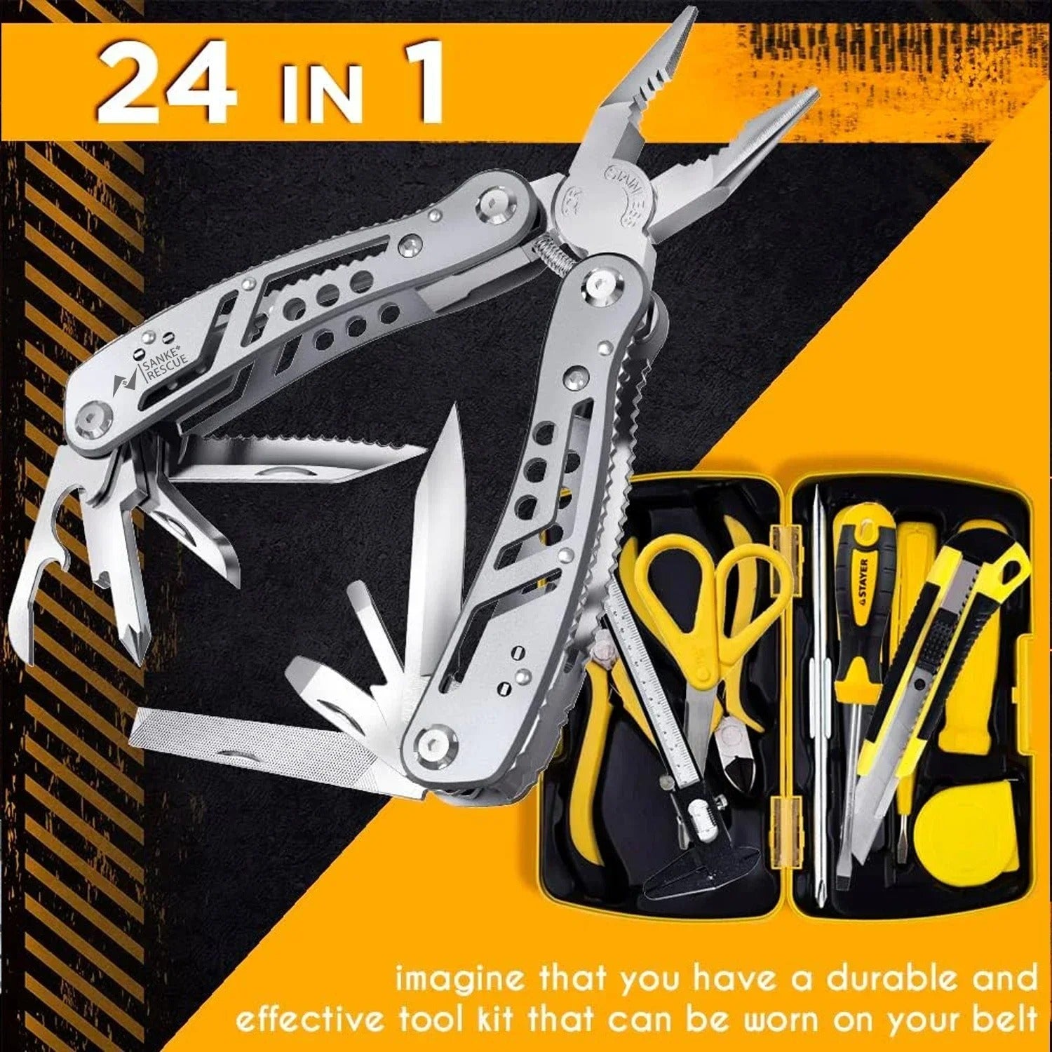 Pince Multifonction 24‑en‑1
