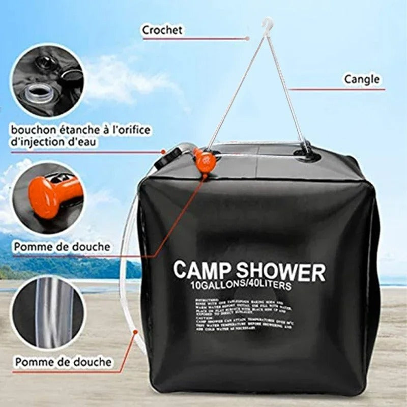Douche Solaire Portable – 40L