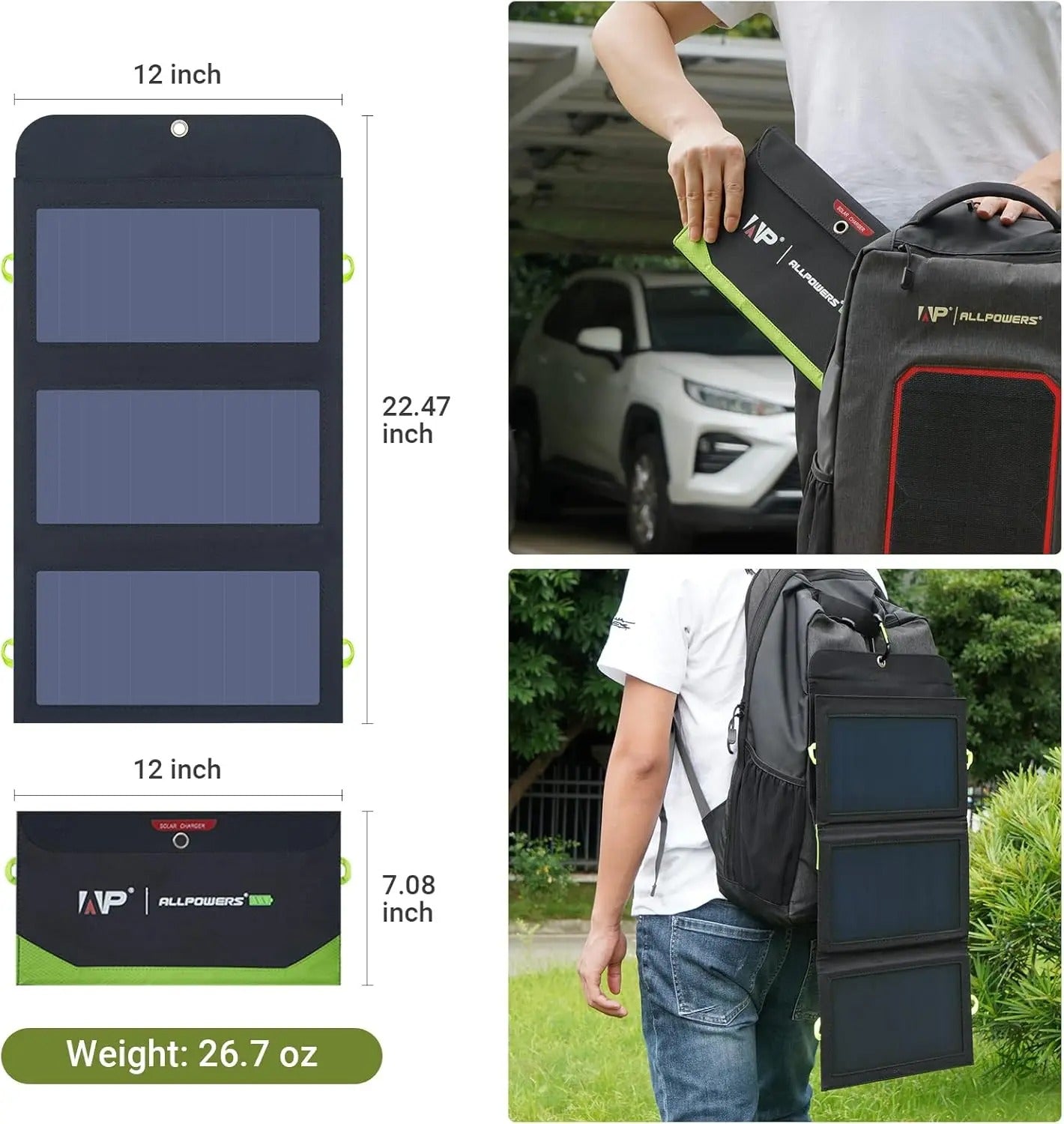 Panneau Solaire Nomade USB