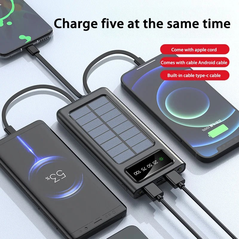 Batterie externe solaire