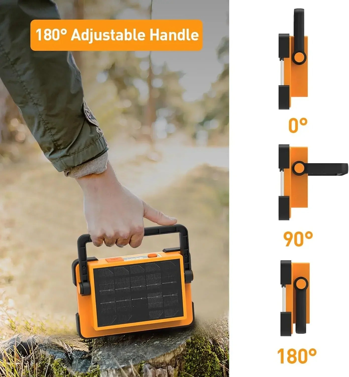 Lampe solaire portable / Powerbank