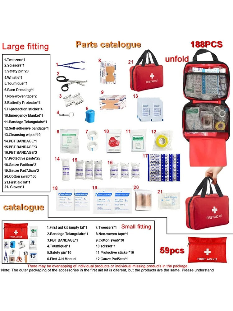 Trousse de secours compact - 21 pièces
